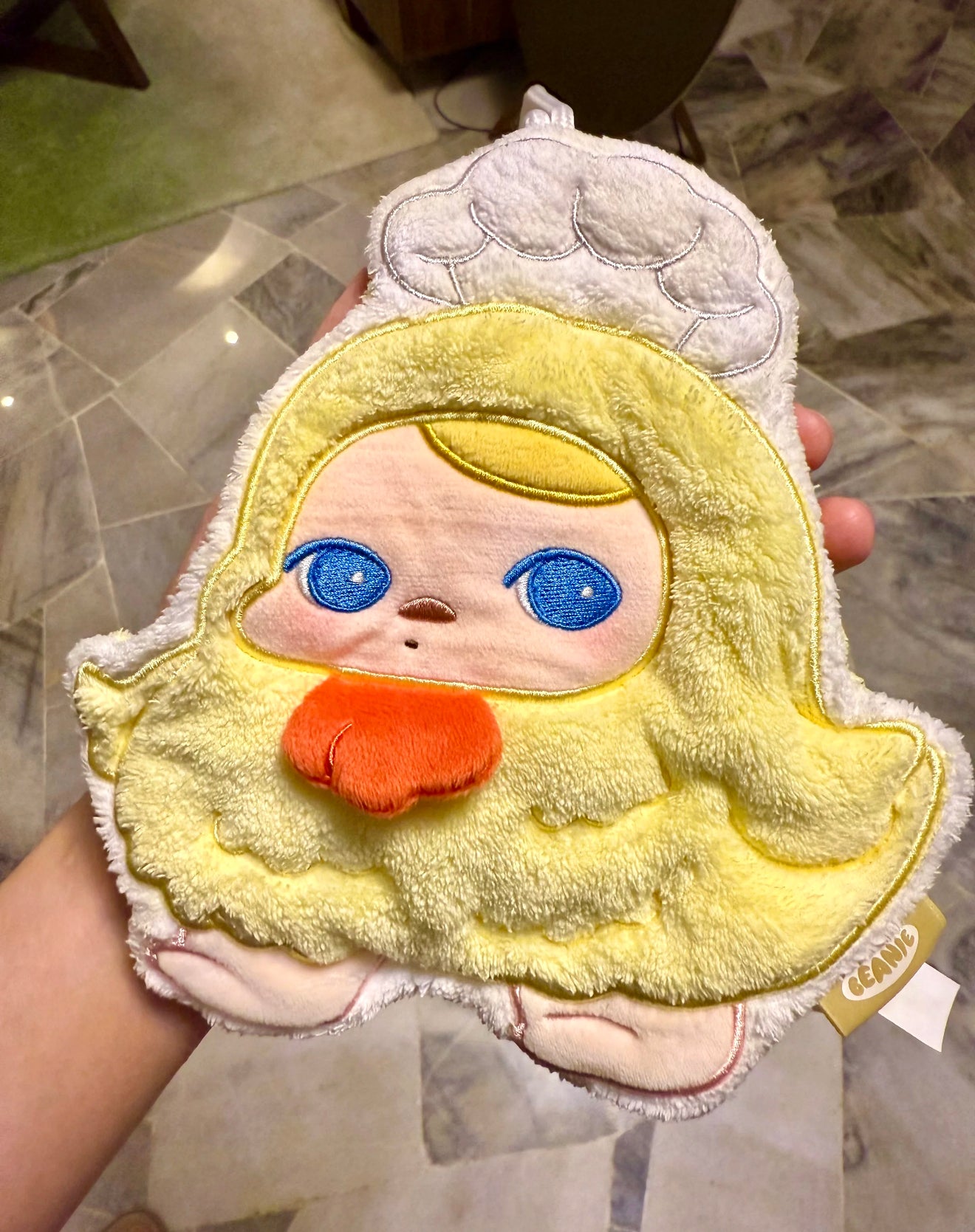 Pucky Egg Beanie Hand Towel - Chicken Chef