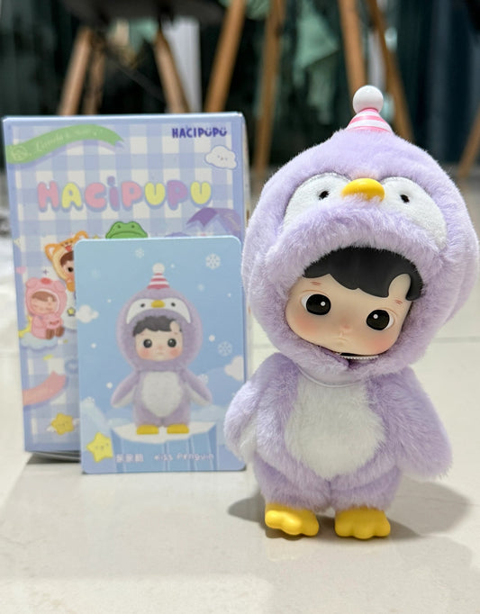 Hacipupu Snuggle With You Plush - Kiss Penguin