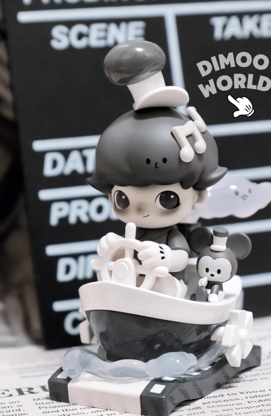 Dimoo Disney - Captain Of Steamboat Willie